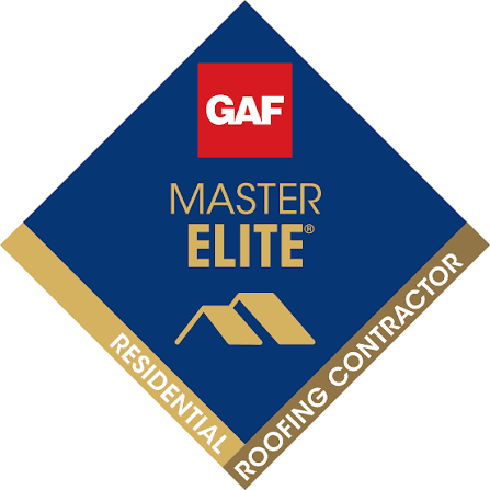 GAF Master Elite certified installer badge